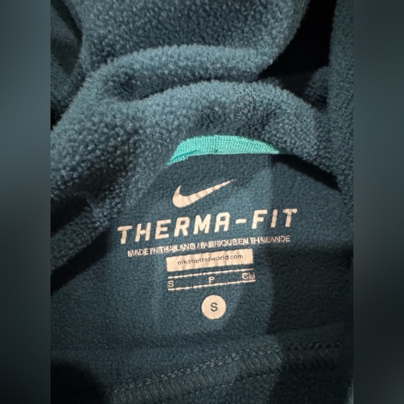 Nike therma-fit Teal Hoodie - Picture 7 of 8